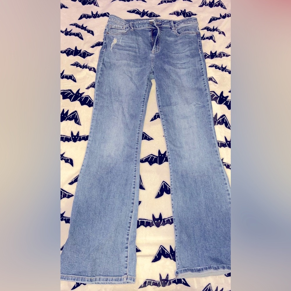 Earthbound Mid-rise Flare Jeans - Size 32